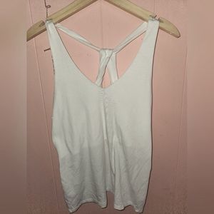 White Athleta tank top